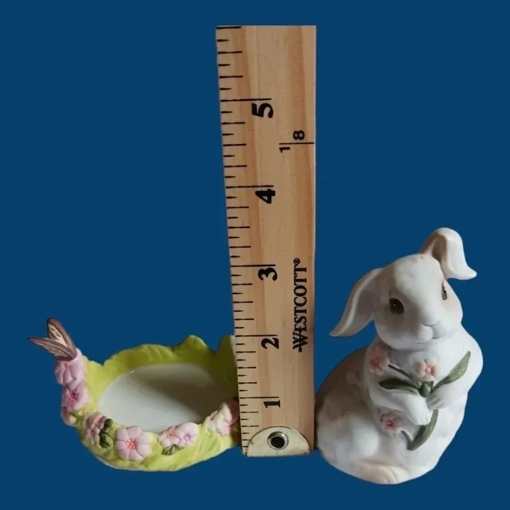 Party lite eastern bunny candle holder